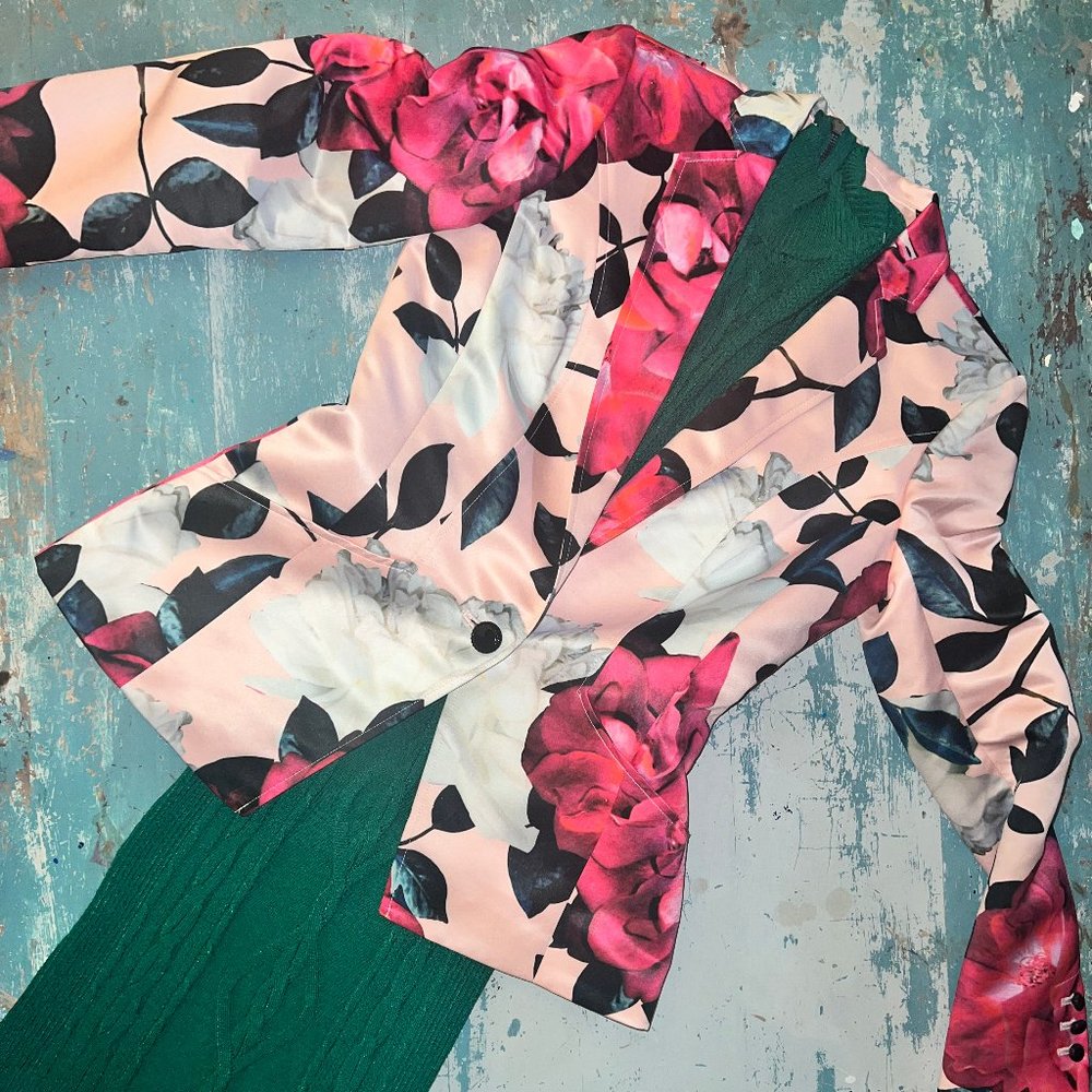 Floral Blazer